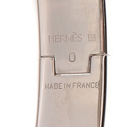 Hermes Narrow Enamel Clic Clac H Bracelet PM Royal Bleu 4 of 5