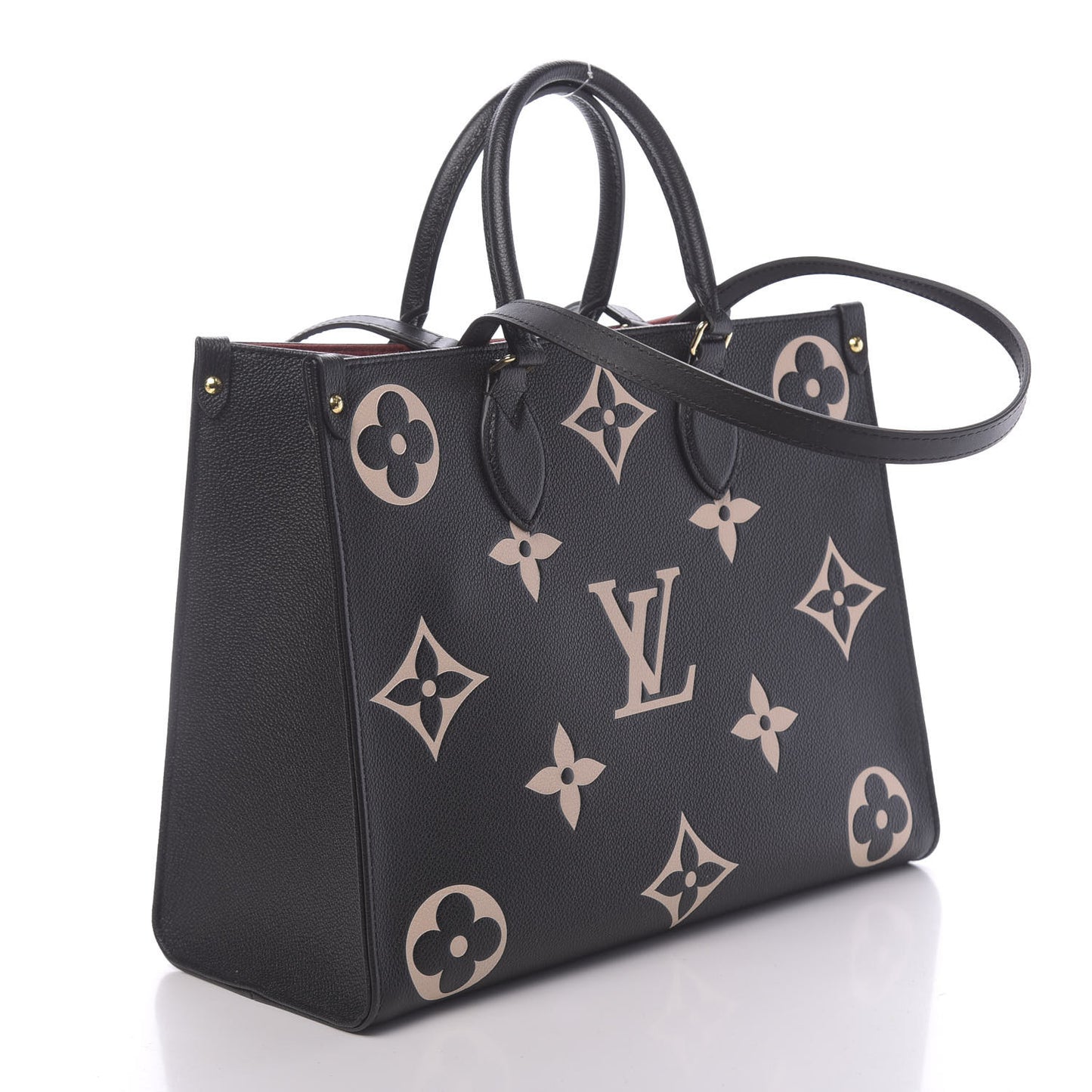 Empreinte Monogram Giant Onthego MM Black Beige