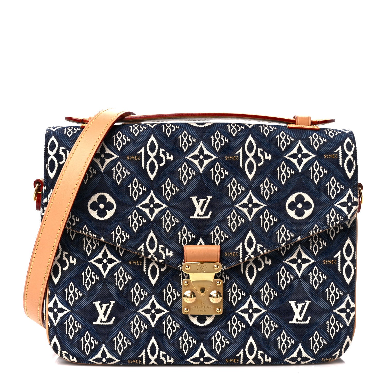 Louis Vuitton Jacquard Since 1854 Pochette Metis Blue 1 of 11