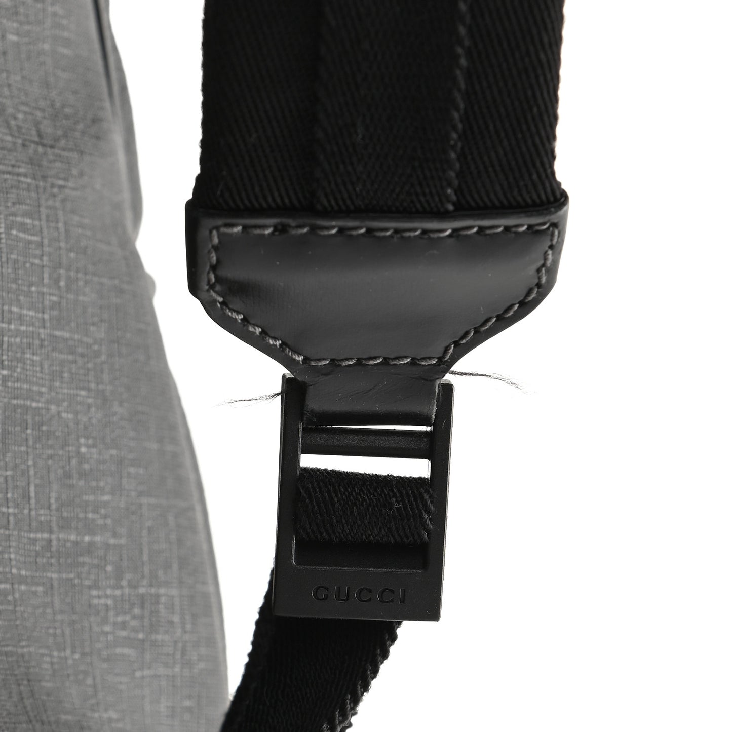 Coated Canvas Interlocking G Travel Backpack Black