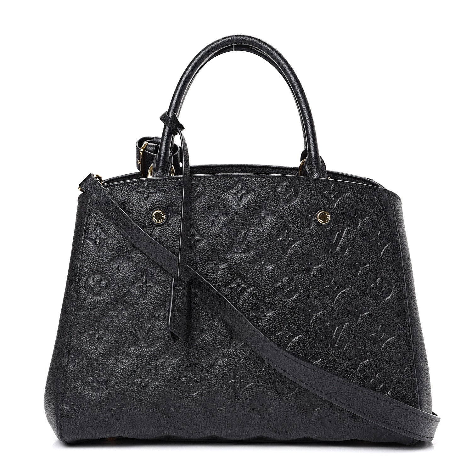 Louis Vuitton Empreinte Montaigne MM Black 1 of 10