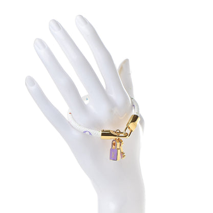 Louis Vuitton Monogram Multicolor Luck It Bracelet 17 White 2 of 5