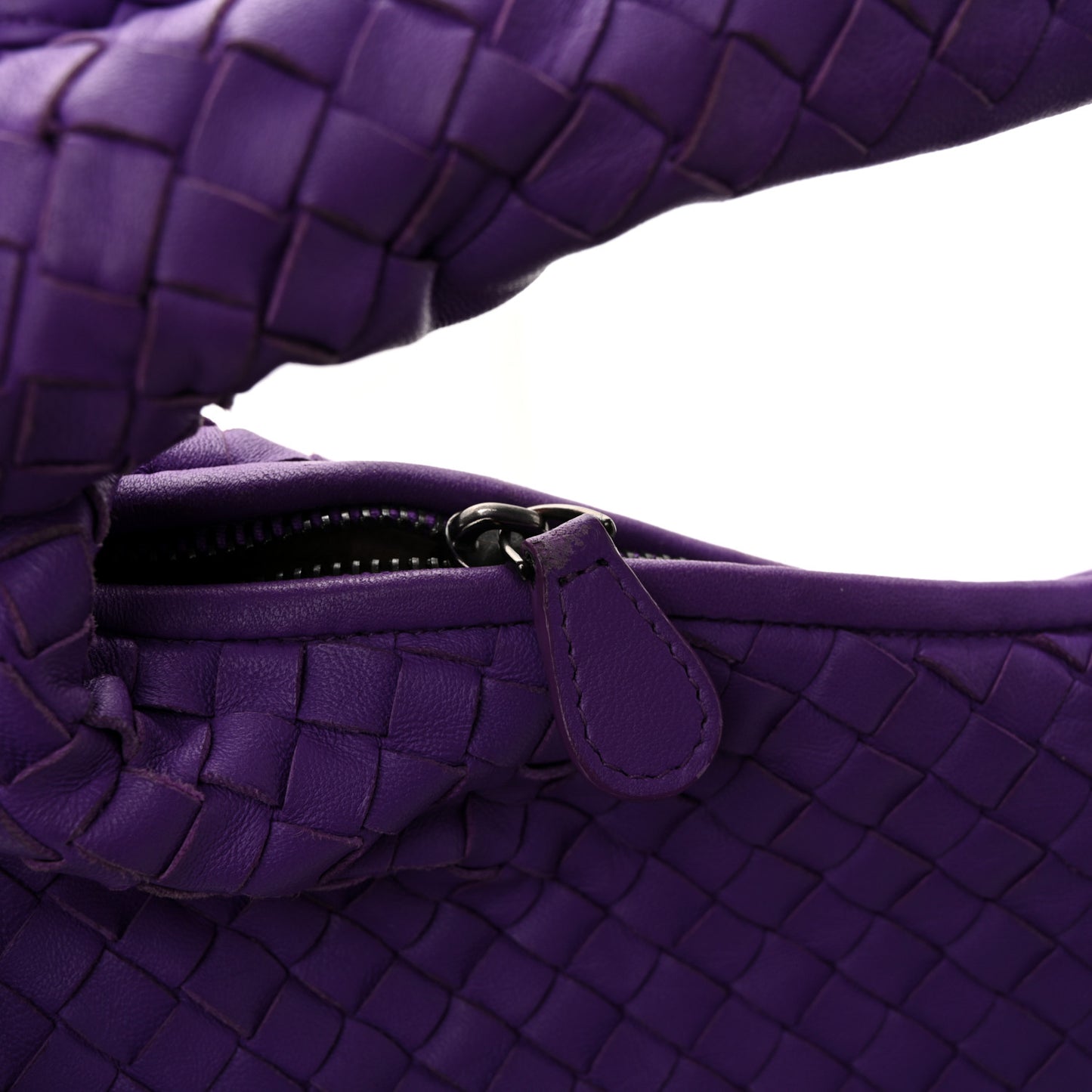 Nappa Intrecciato Large Veneta Hobo Anemone