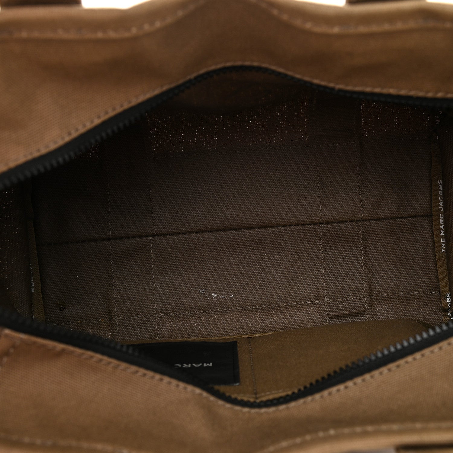 Marc Jacobs Cotton Canvas Medium The Traveler Tote Bag Slate Green 4 of 8