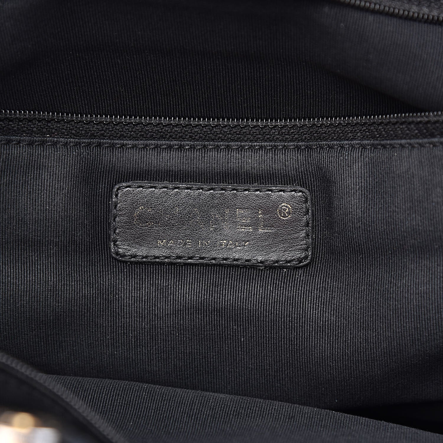 Chanel Calfskin Cerf Executive Shopper Tote Black 6 of 22