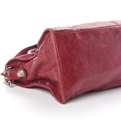 Balenciaga Agneau Giant 21 Silver Hardware Part Time Pourpre 8 of 9