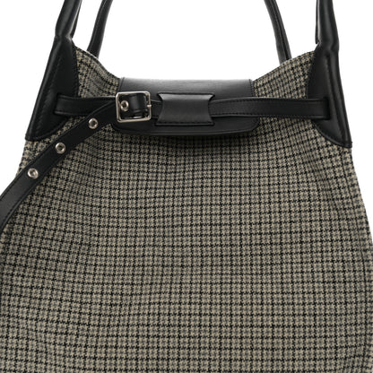 Celine Tweed Smooth Calfskin Medium Big Bag Black 8 of 10