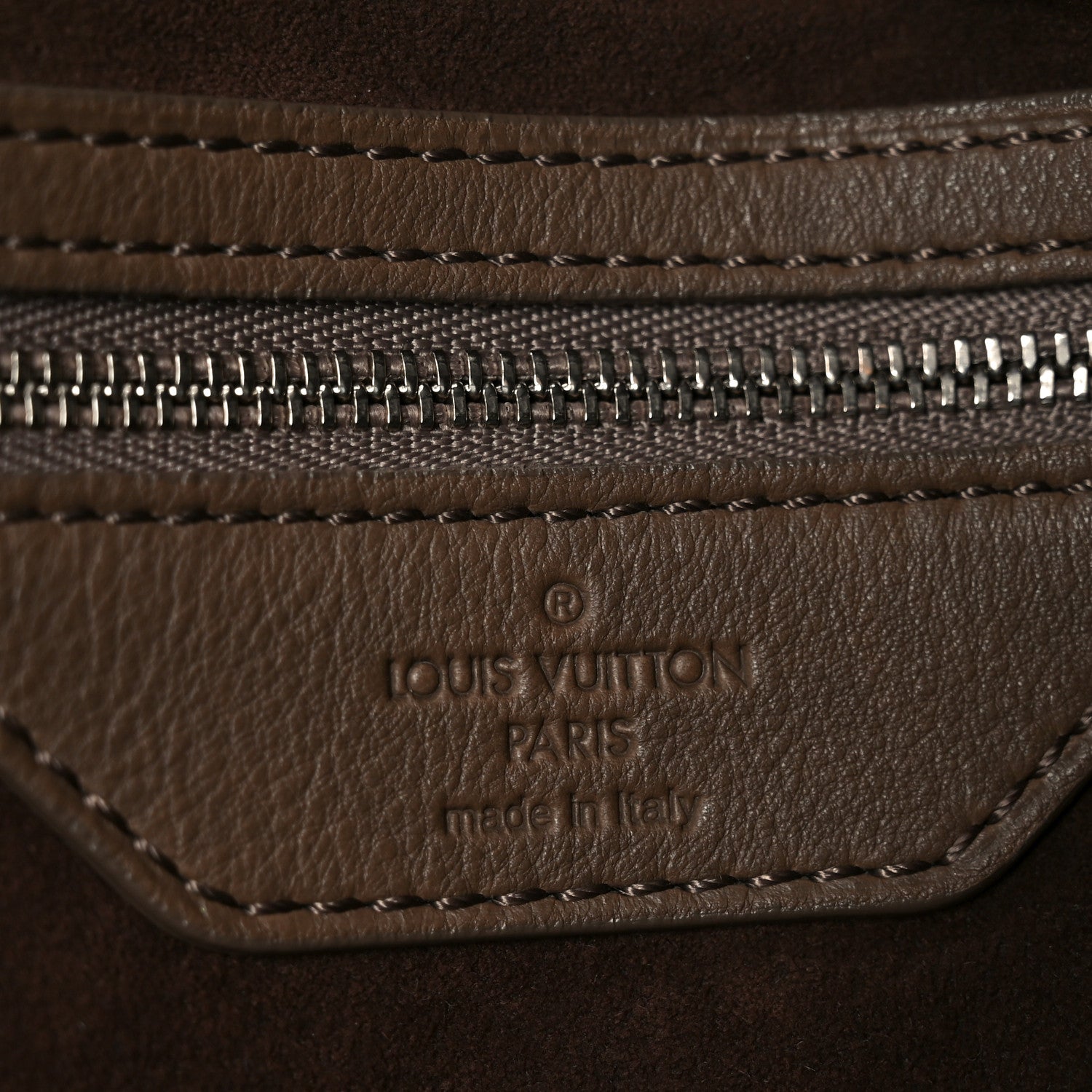 Louis Vuitton Monogram Lambskin Antheia Ixia MM Olive 6 of 9