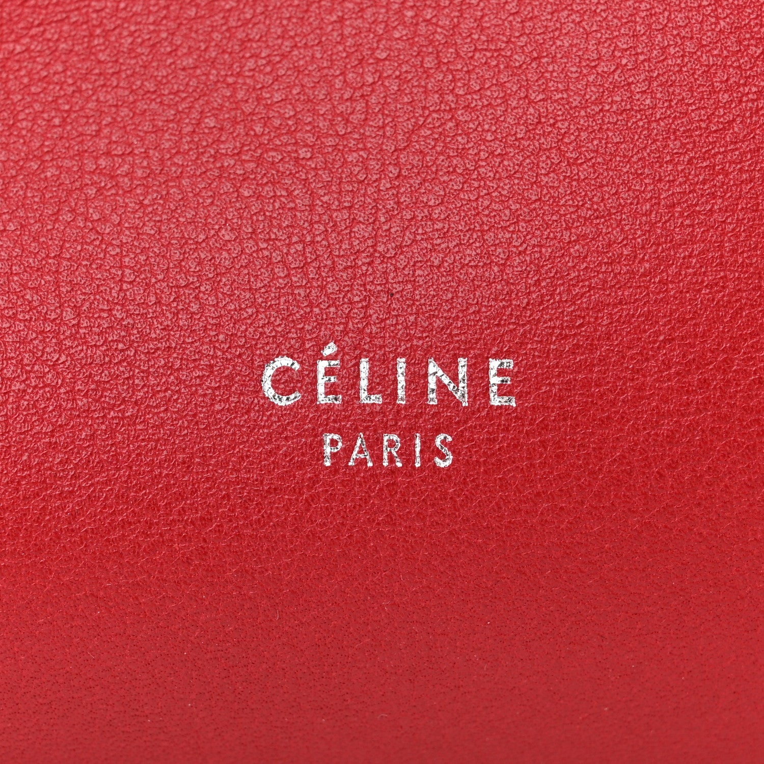 Celine Smooth Calfskin Small Big Bag Red 6 of 11