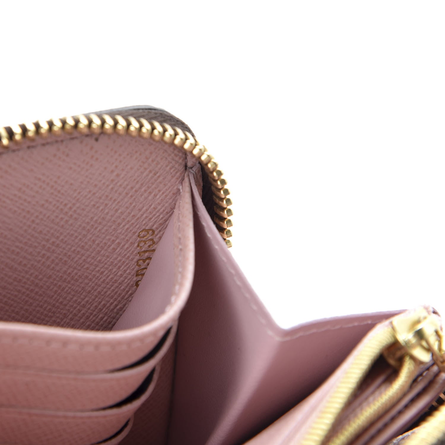 Louis Vuitton Monogram Zippy Wallet Rose Ballerine 7 of 7