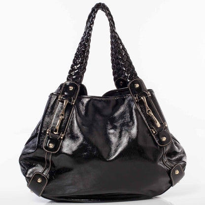 Gucci Patent Leather Medium Pelham Black 4 of 10
