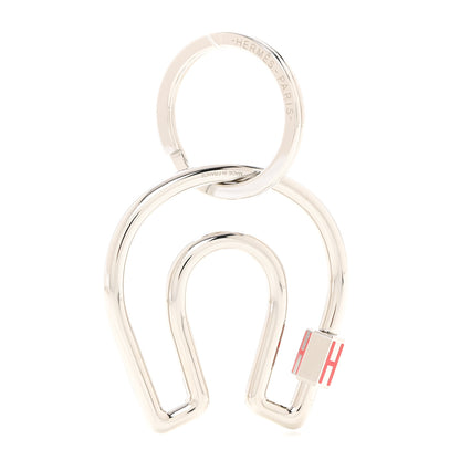 Hermes Stainless Steel Fer a Cheval Key Ring 1 of 3