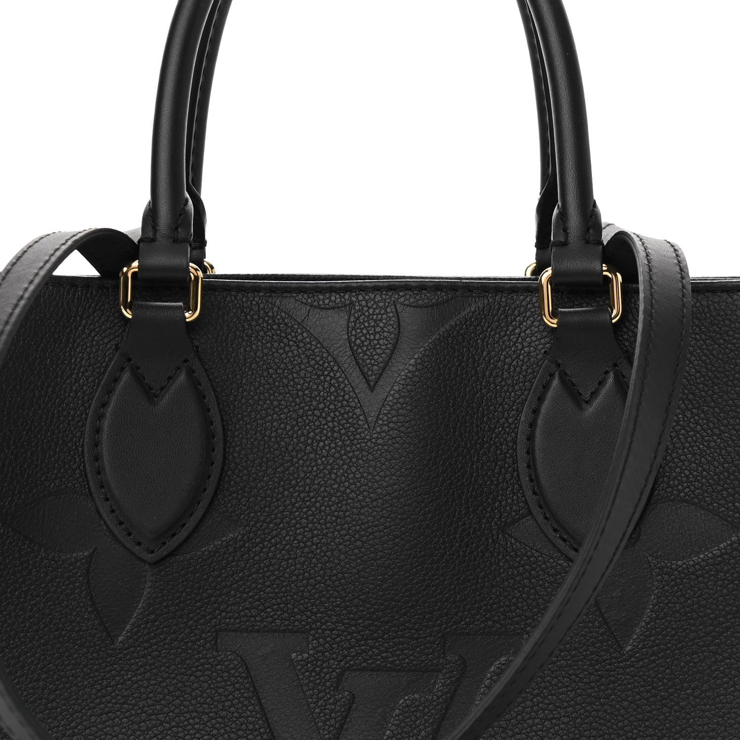 Louis Vuitton Empreinte Monogram Giant Onthego MM Black 7 of 11