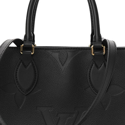 Louis Vuitton Empreinte Monogram Giant Onthego MM Black 7 of 11