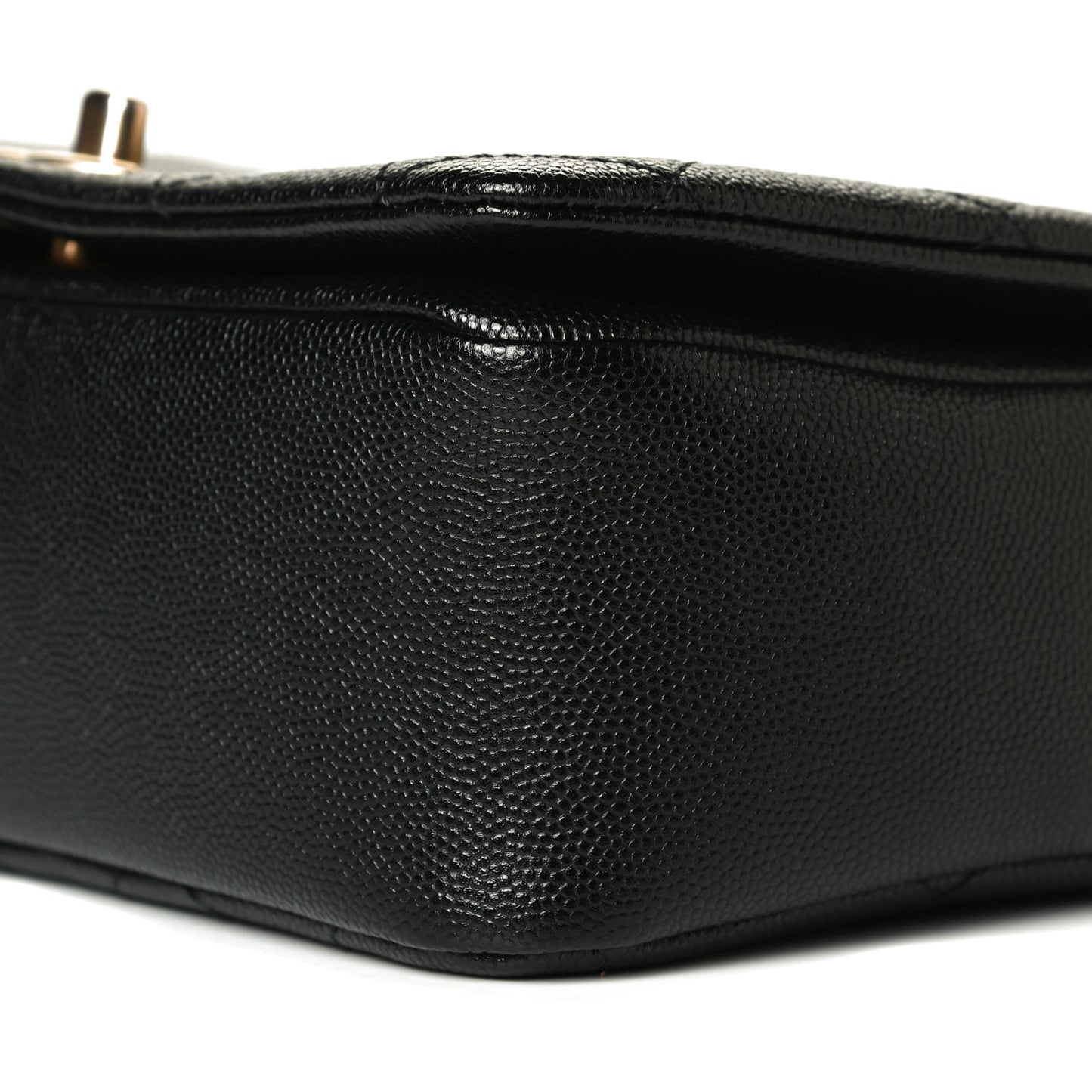 Caviar Quilted Small Fashion Therapy Flap Bag Black