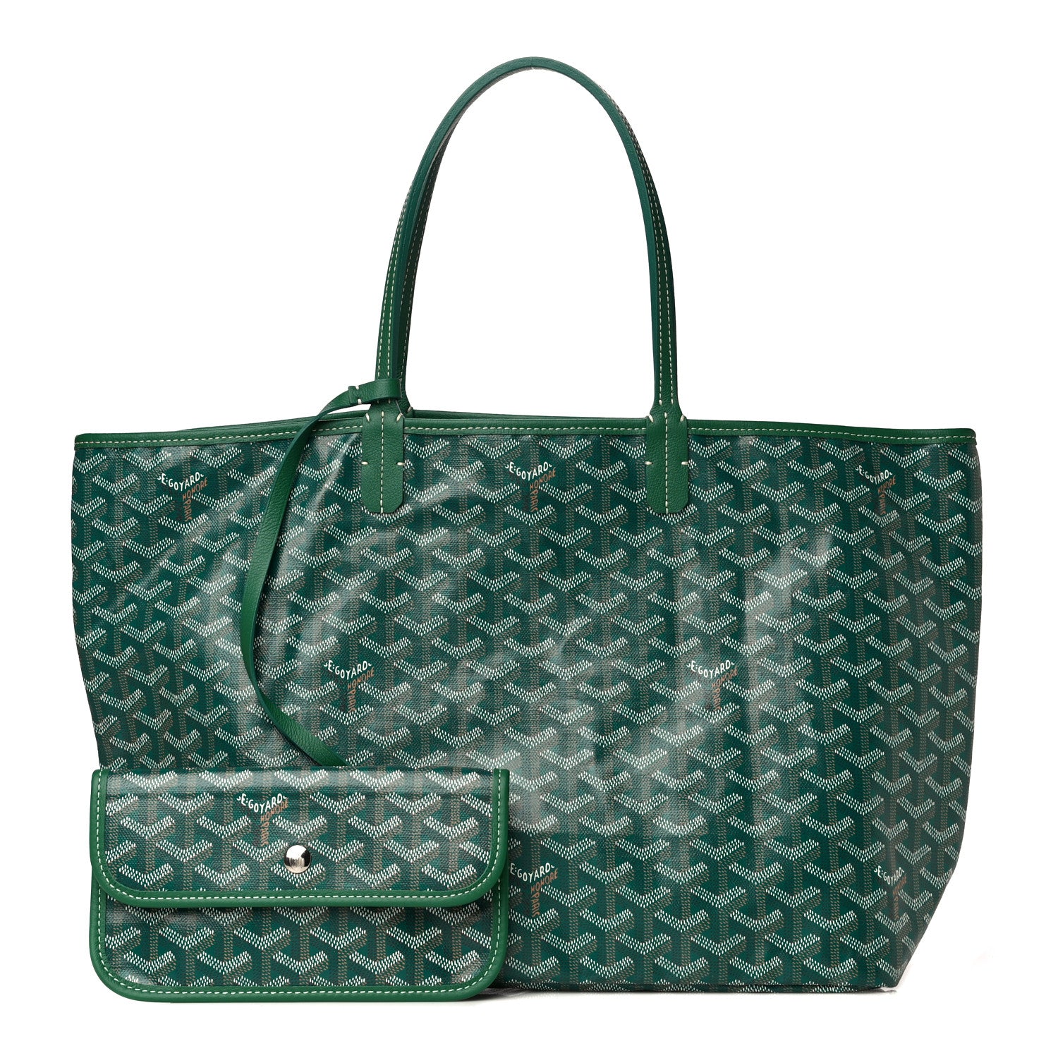 Goyard Goyardine Saint Louis PM Green 1 of 8