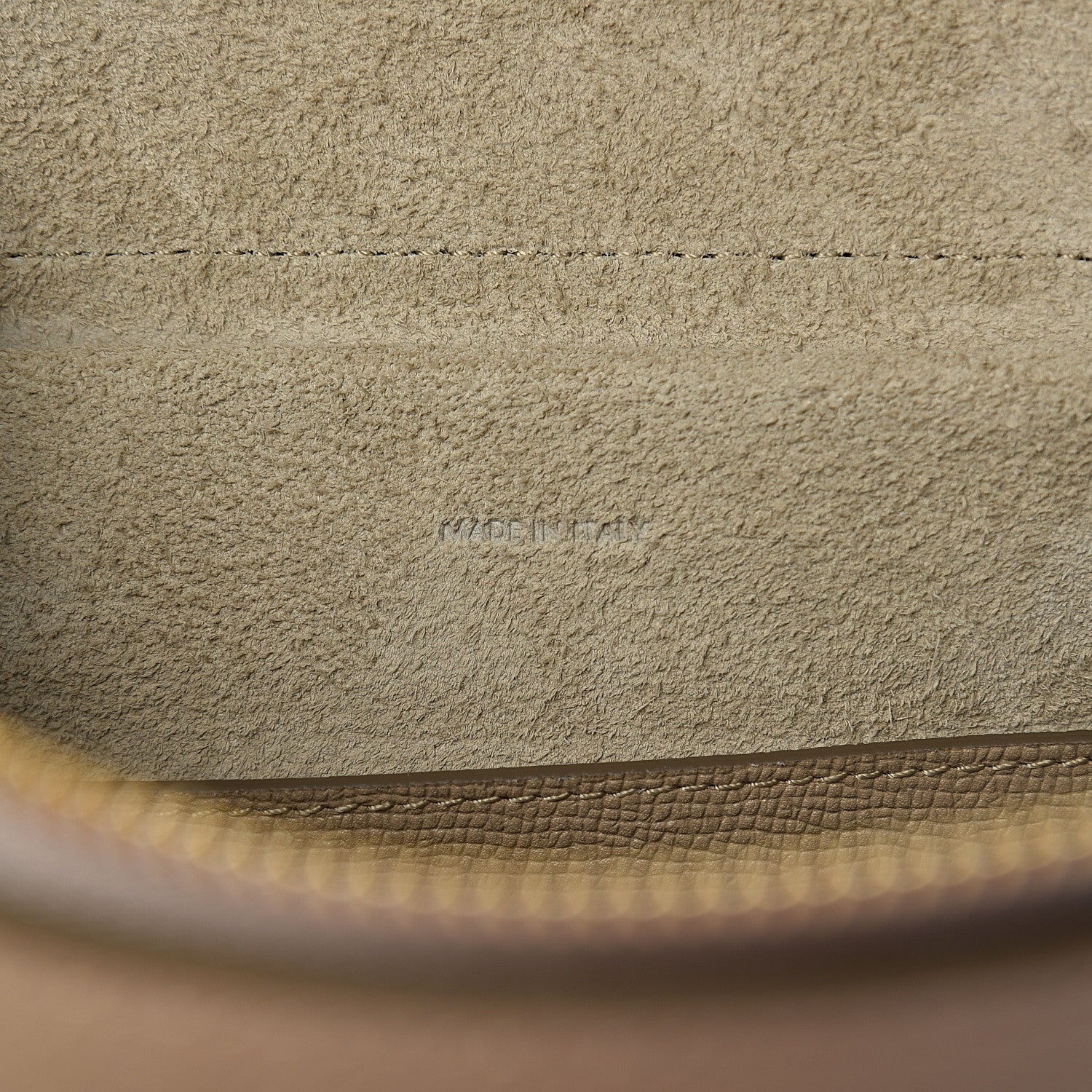 Celine Grained Calfskin Mini Belt Bag Dune 5 of 8