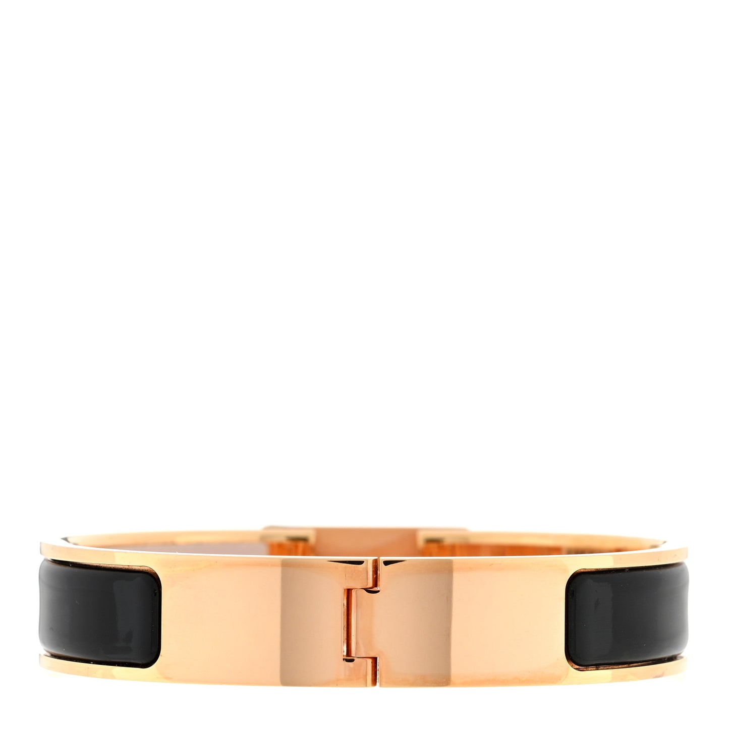 Enamel Clic Anneau Bracelet PM Black