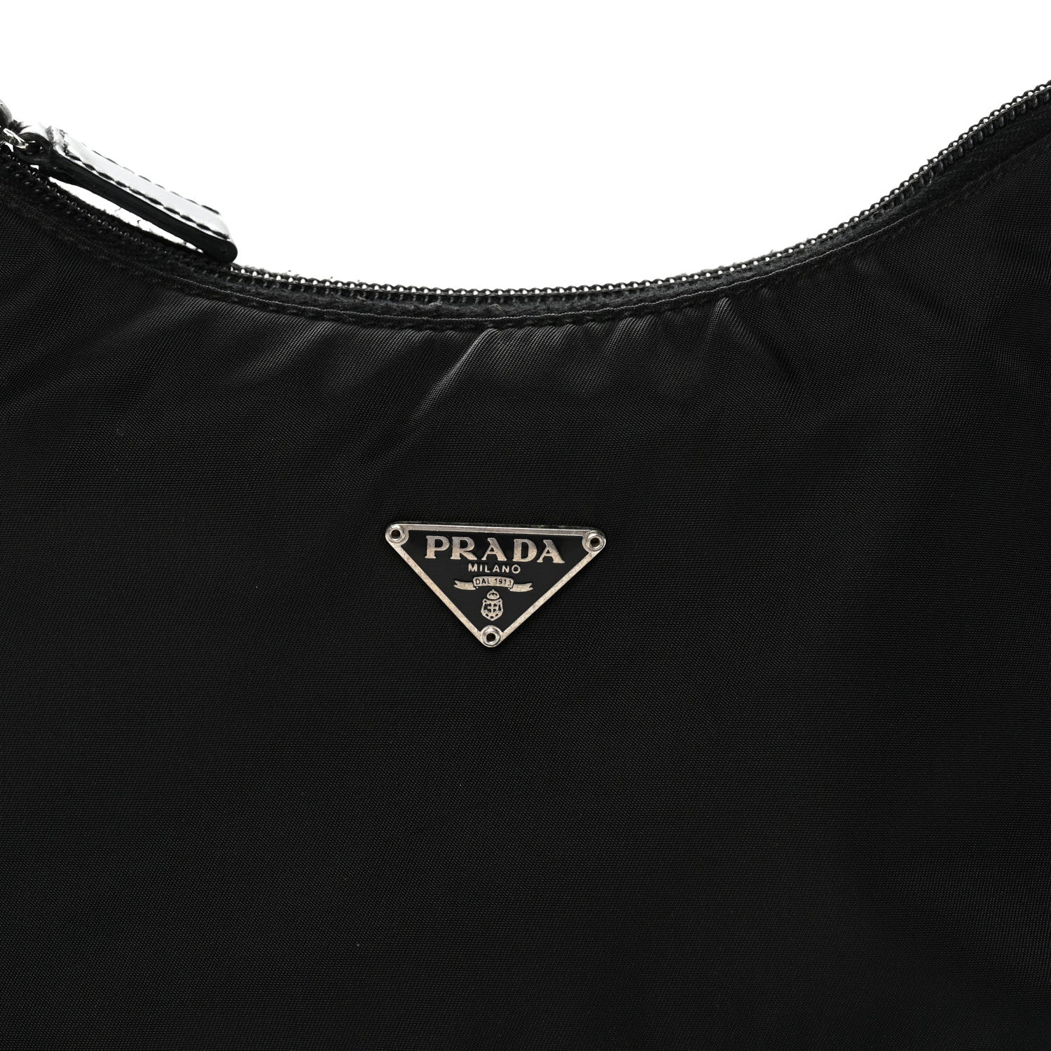 Prada Tessuto Nylon Mini Re-Edition 2000 Bag Black 8 of 12