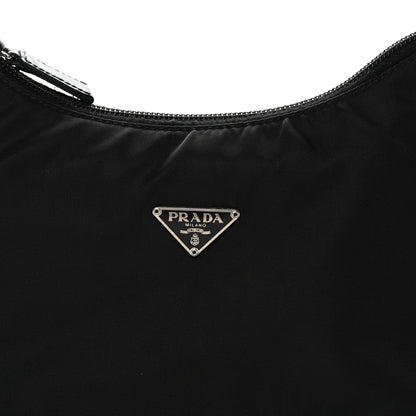 Prada Tessuto Nylon Mini Re-Edition 2000 Bag Black 8 of 12