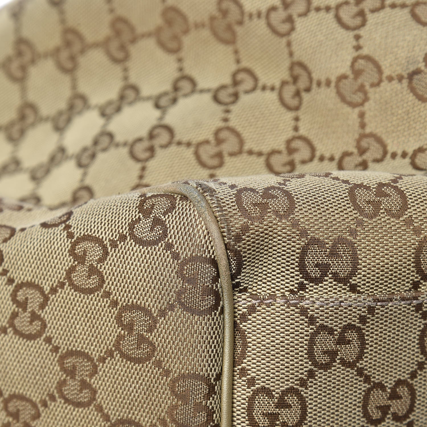 Gucci Monogram Large Sukey Tote Champagne 18 of 20