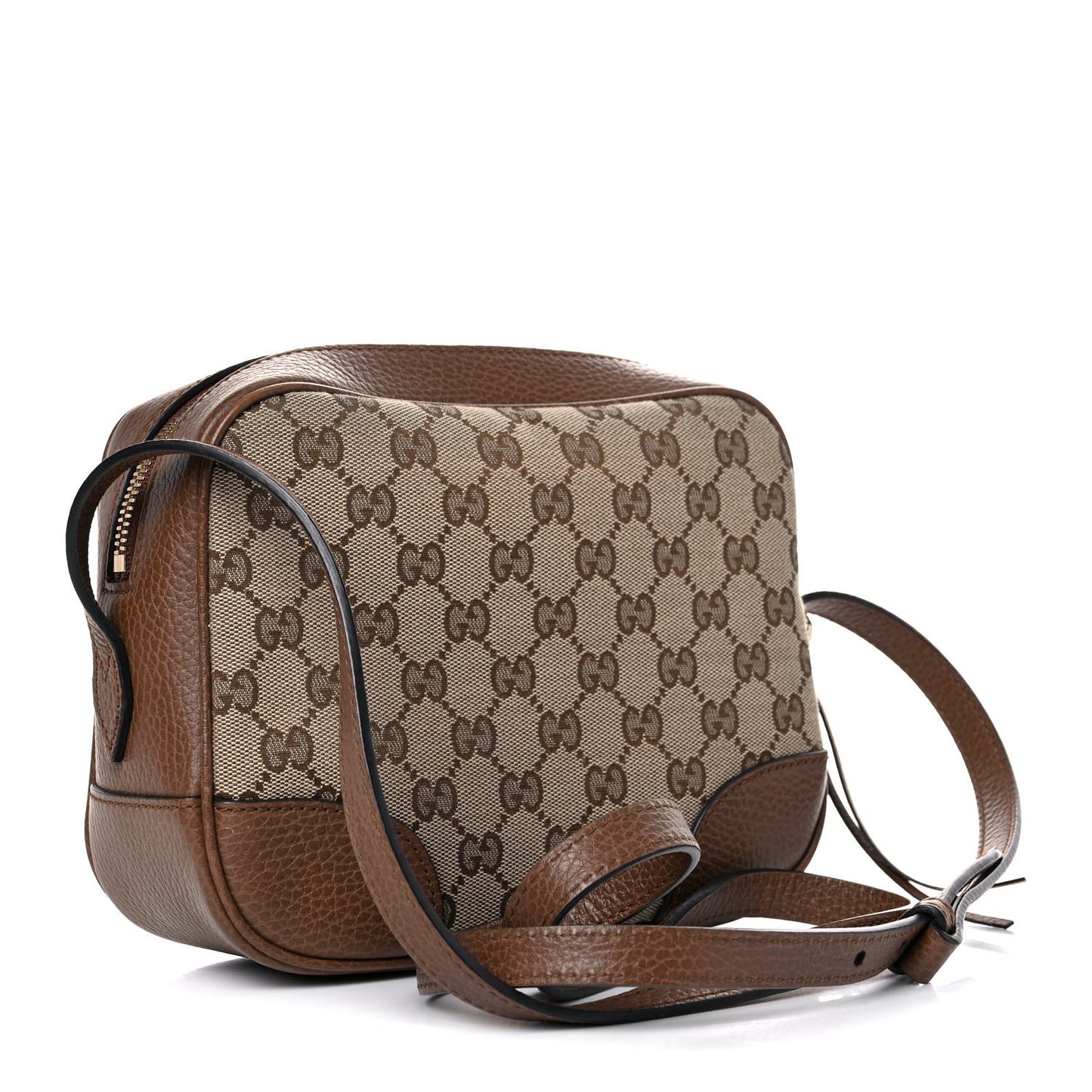 Monogram Mini Bree Messenger Bag Beige Tabacco