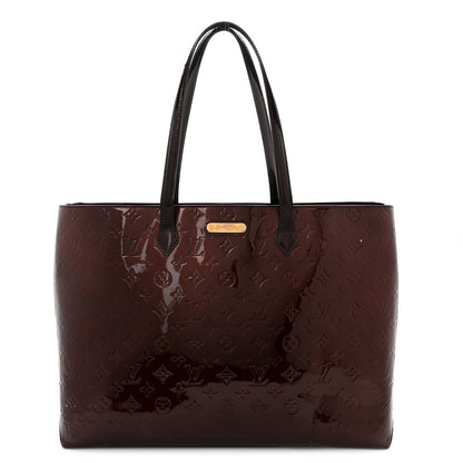 Louis Vuitton Vernis Wilshire GM Amarante 1 of 13