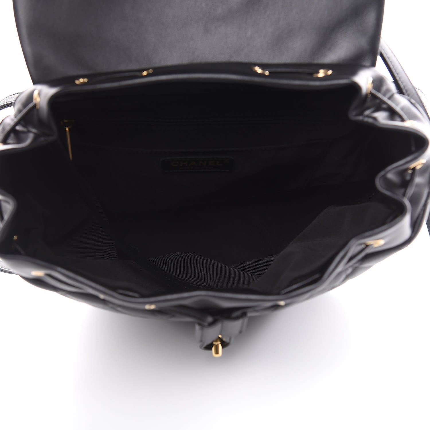 Chanel Lambskin Quilted Large Urban Spirit Backpack Black 5 of 10