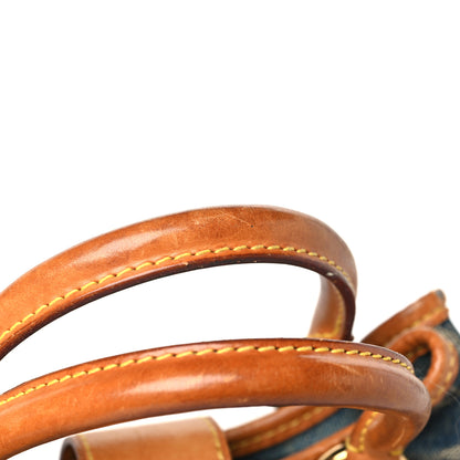 Louis Vuitton Monogram Denim Pleaty Blue 18 of 19