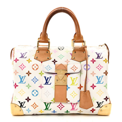 Louis Vuitton Monogram Multicolor Speedy 30 White 1 of 11