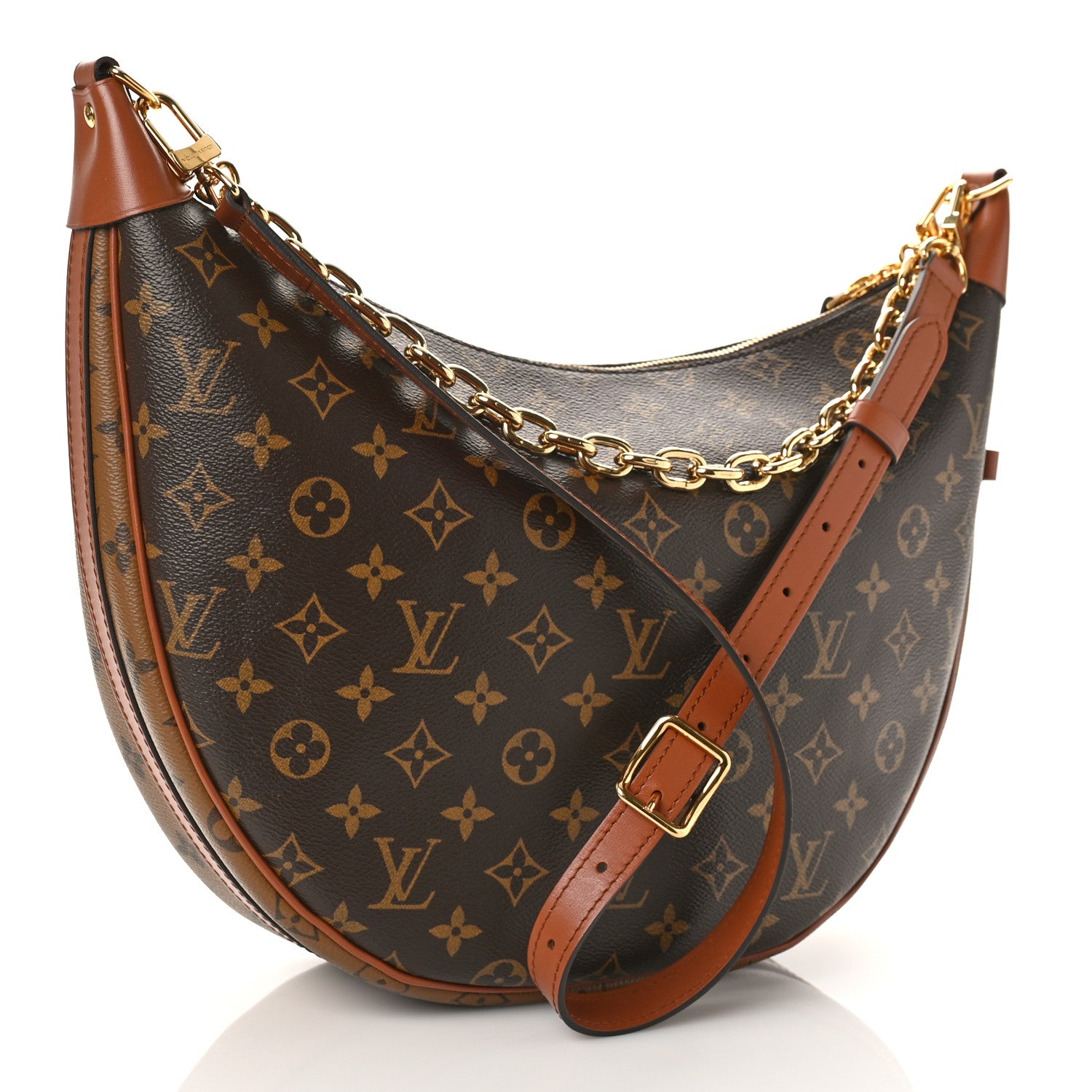 Louis Vuitton Reverse Monogram Loop Hobo 4 of 9