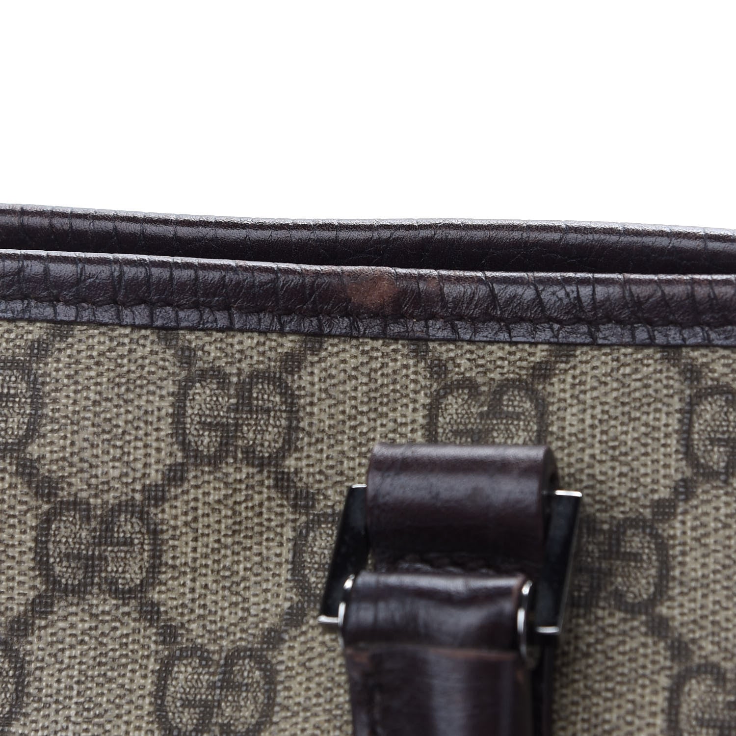 Gucci GG Plus Monogram Medium Joy Tote Dark Brown 9 of 9