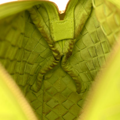 Bottega Veneta Nappa Intrecciato Small Loop Camera Bag Acid Kiwi 12 of 16