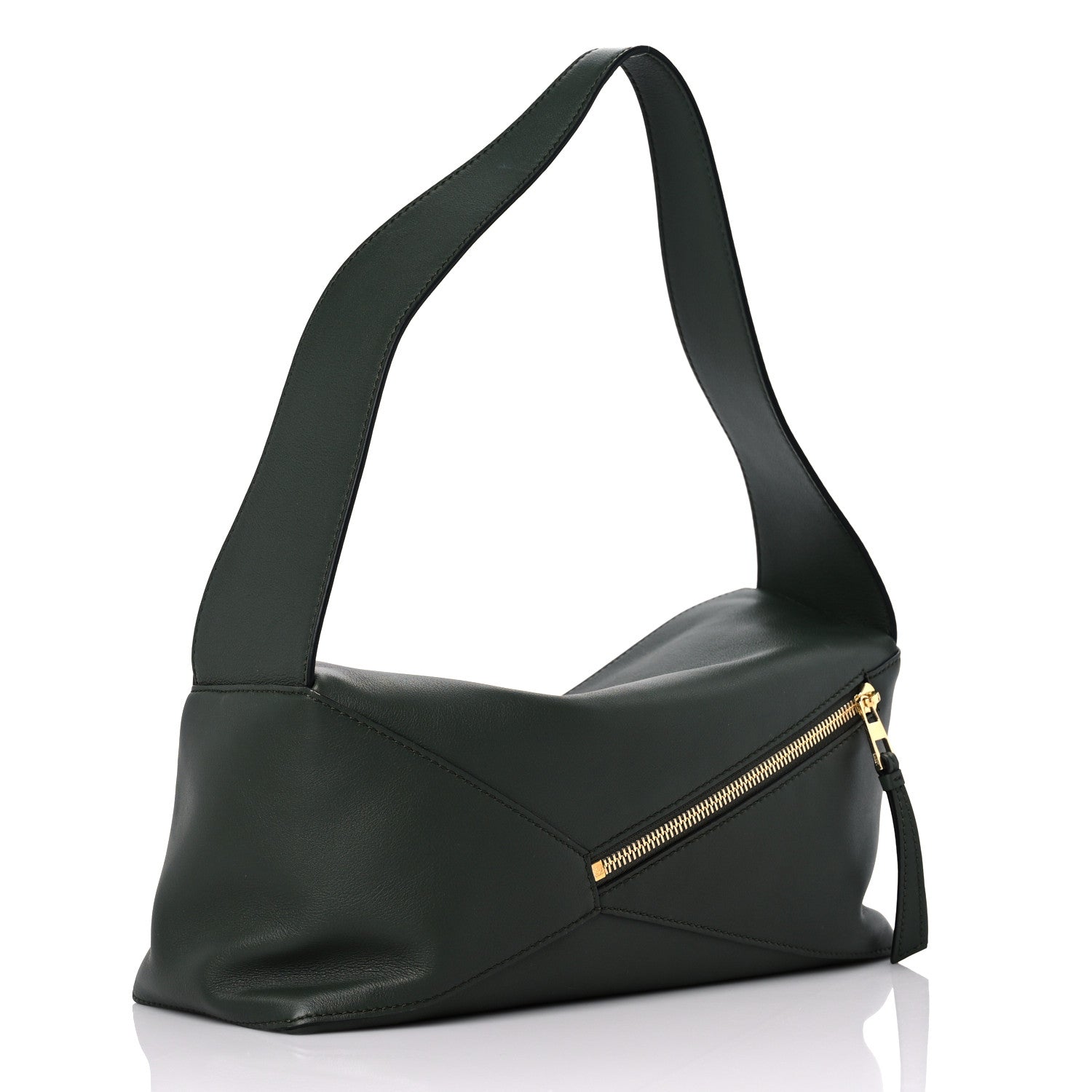 Loewe Calfskin Puzzle Hobo Avocado 3 of 13