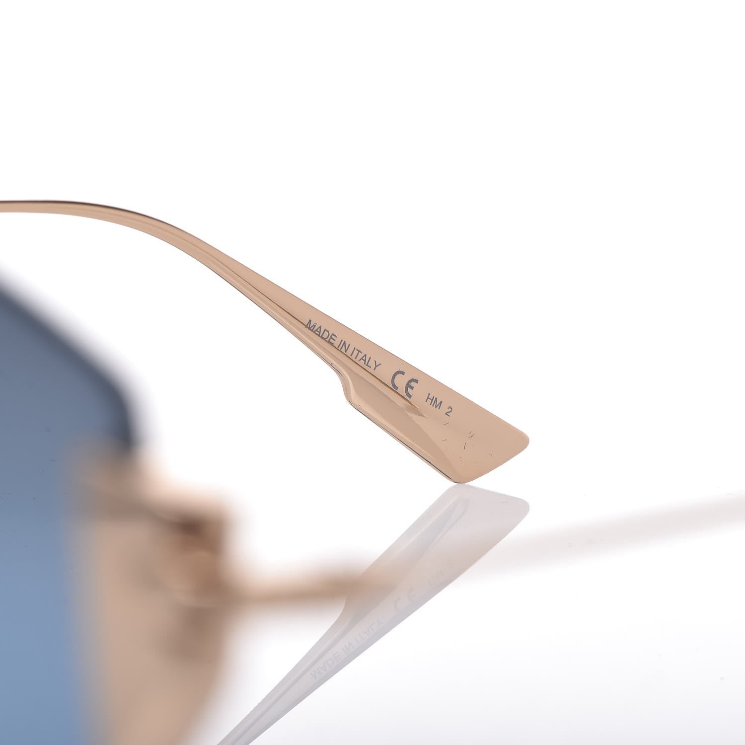 Christian Dior Metal Diorstronger Sunglasses Gold 8 of 10