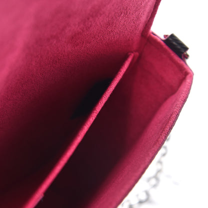 Louis Vuitton Epi Pochette Felicie Black Hot Pink 8 of 11