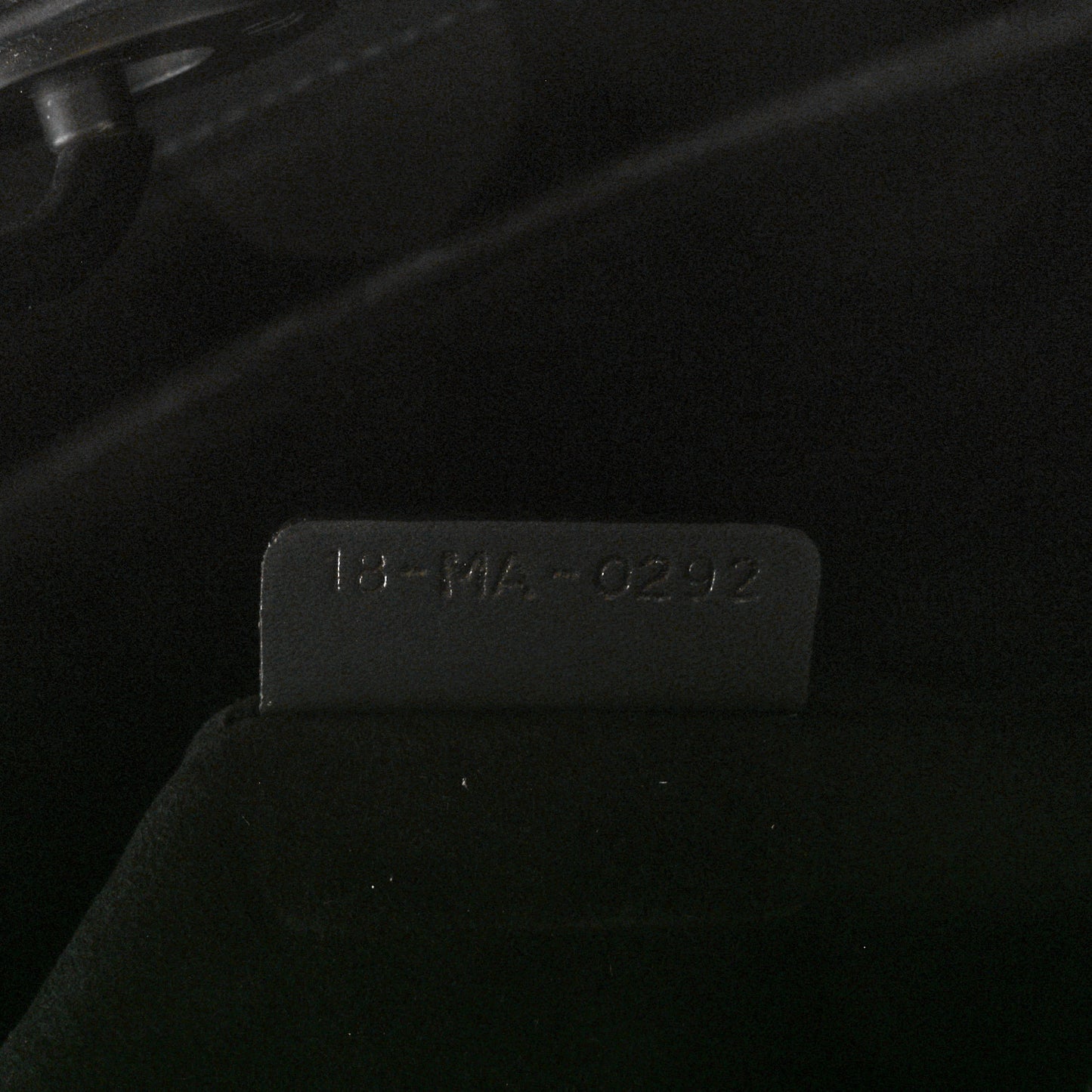 Ultra Matte Calfskin Cannage Large Lady Dior Black