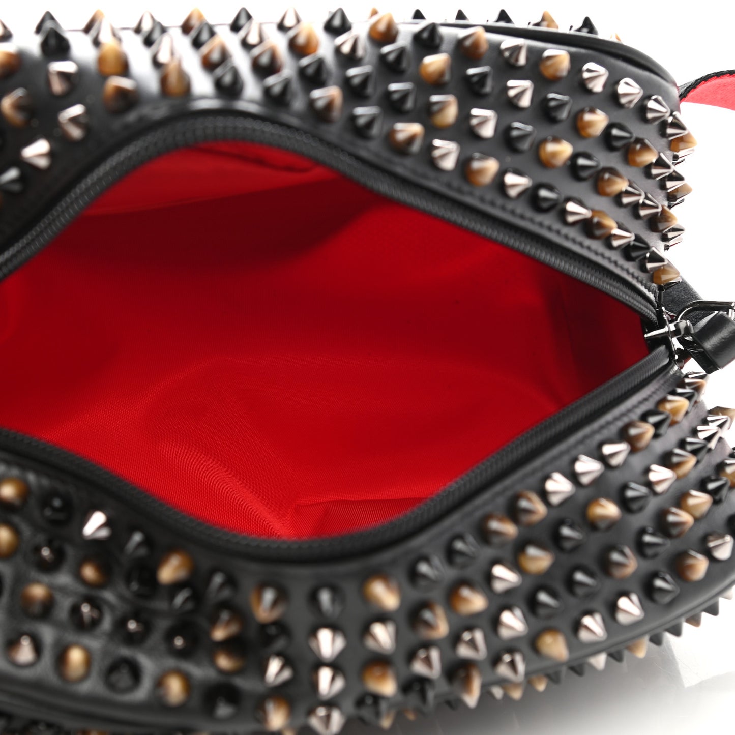 Calfskin Spikes Mens Blaster Toiletry Bag Black