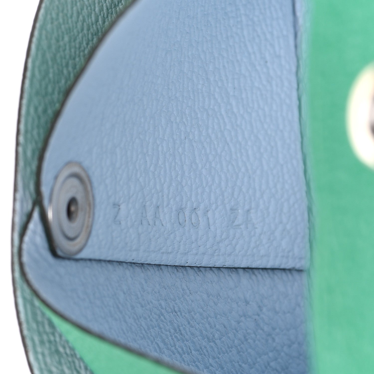 Hermes Chevre Mysore Bastia Verso Coin Purse Menthe Bleu Brume 7 of 8