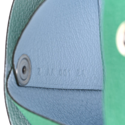 Hermes Chevre Mysore Bastia Verso Coin Purse Menthe Bleu Brume 7 of 8