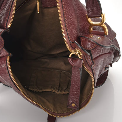 Chloe Calfskin Large Marcie Hobo Dark Velvet 5 of 17