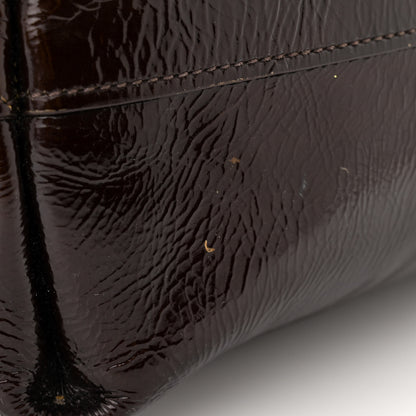 Prada Vernice Sfumata Shoulder Bag Blond Mordore 10 of 14