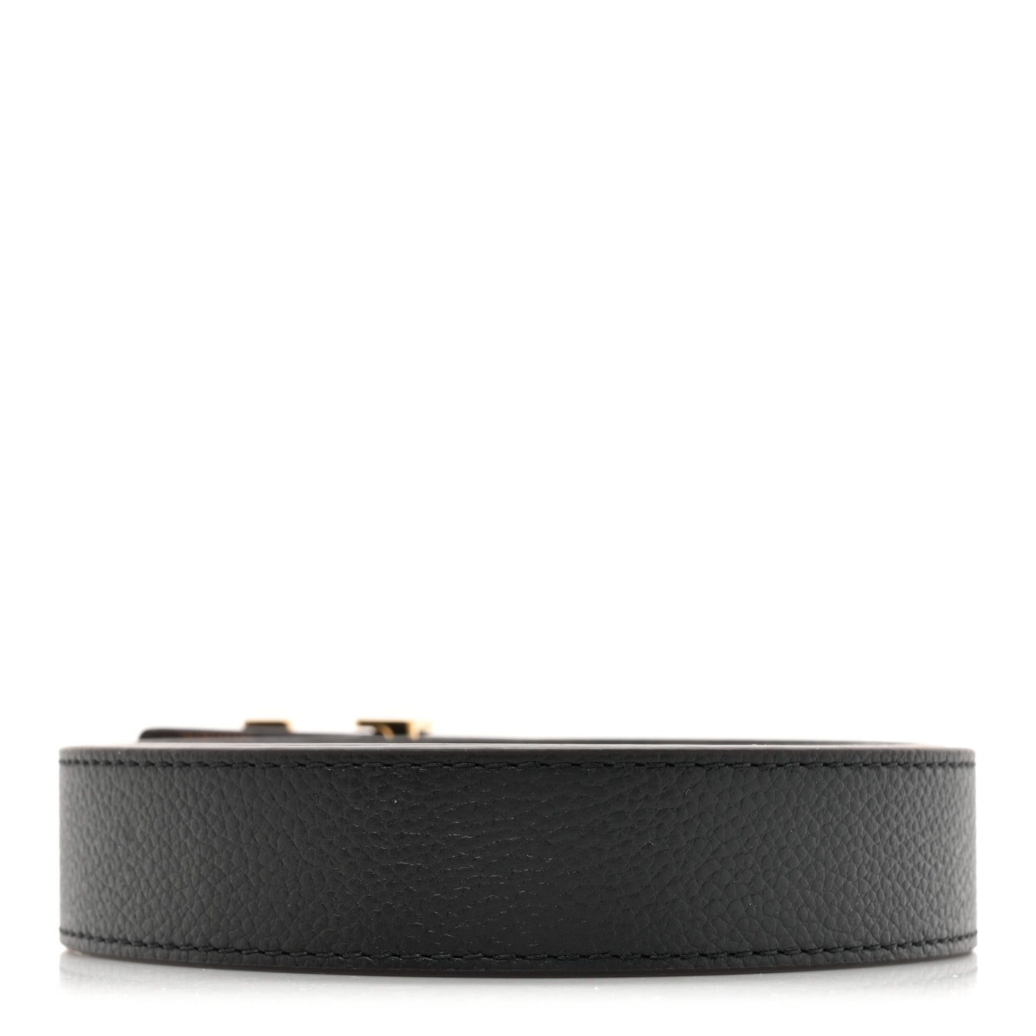 Louis Vuitton Calfskin Damier Ebene 25mm LV Iconic Reversible Belt 80 32 Black 4 of 7