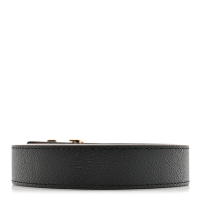 Louis Vuitton Calfskin Damier Ebene 25mm LV Iconic Reversible Belt 80 32 Black 4 of 7