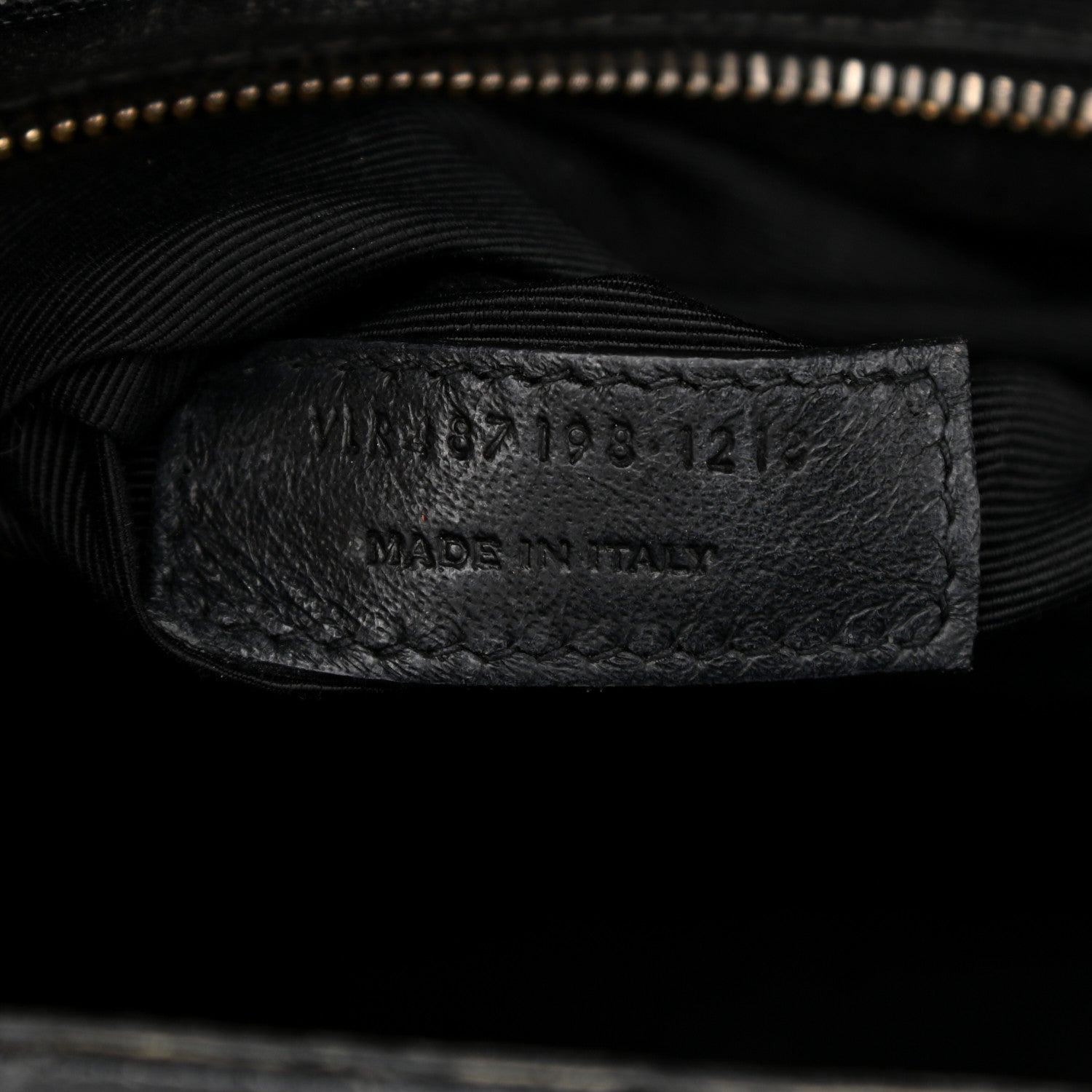 Saint Laurent Grain De Poudre Textured Mixed Matelasse Large Triquilt Monogram Satchel Black 15 of 35
