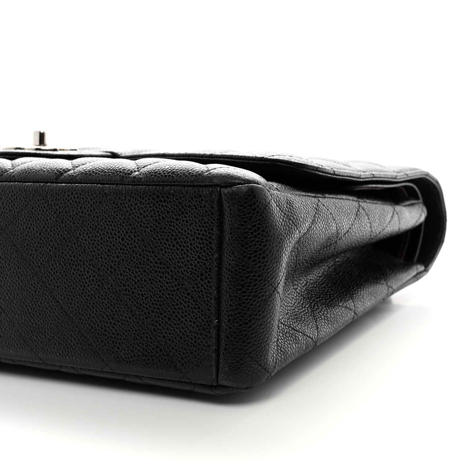 Chanel Caviar Quilted Maxi Double Flap Black 10 of 12