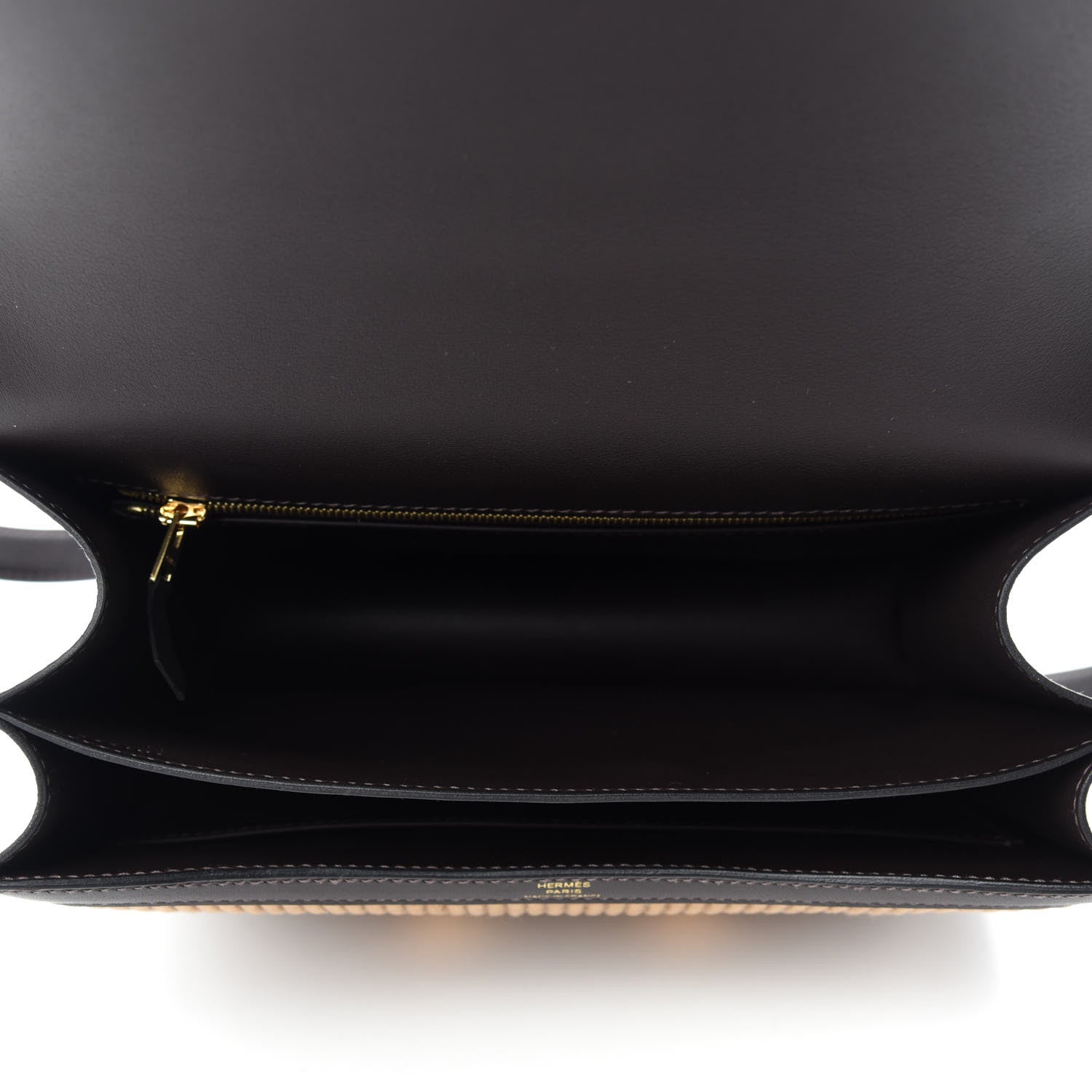 Hermes Velours Cotele Swift Constance 24 Tabac Camel Ebene 5 of 11