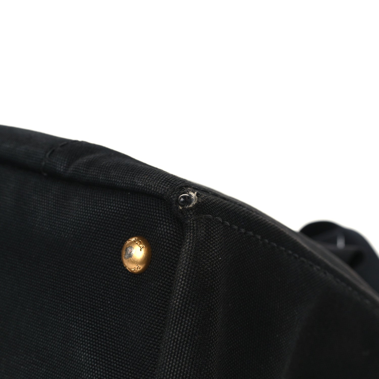 Prada Canapa Logo Tote Black 7 of 9
