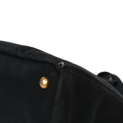 Prada Canapa Logo Tote Black 7 of 9