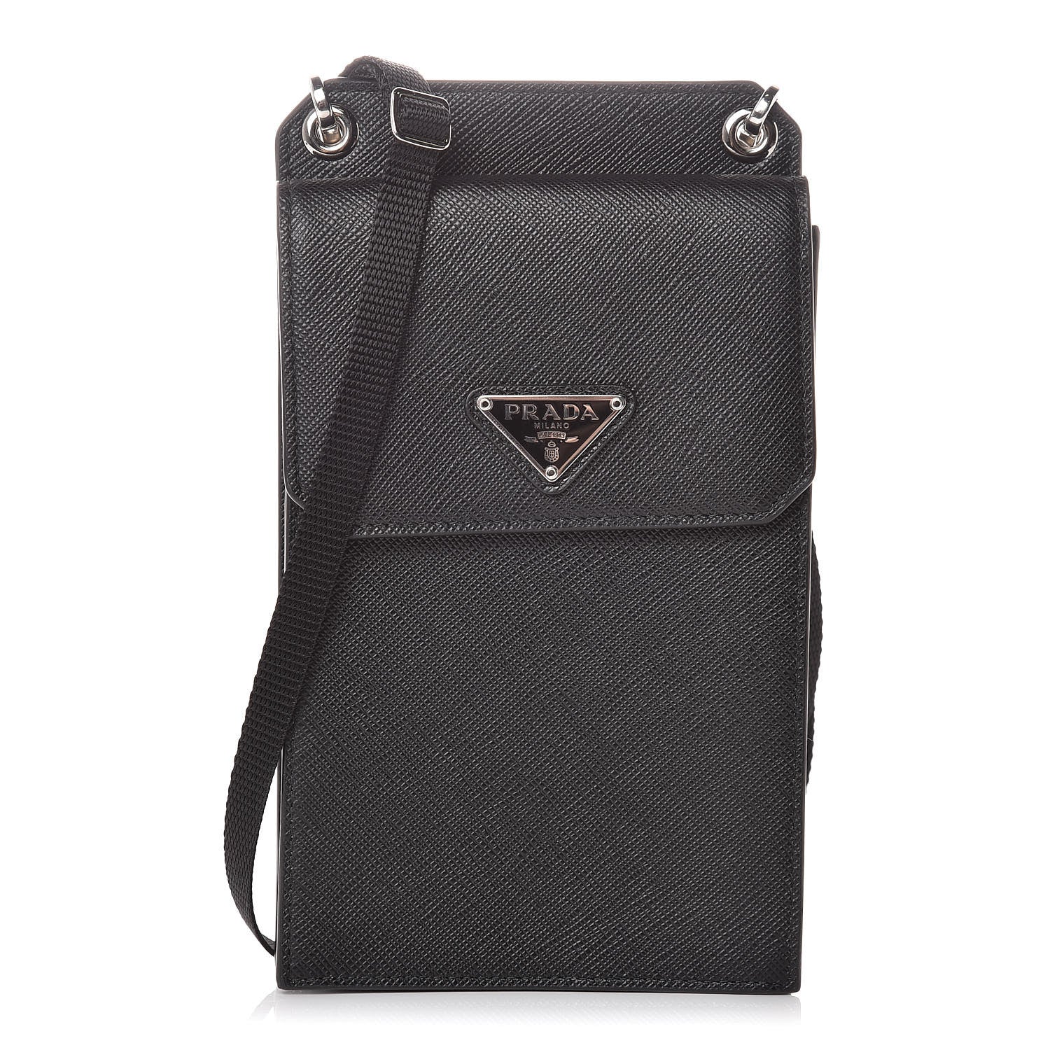 Prada Saffiano Mini Bag Black 1 of 9
